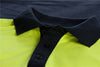 Santino Hamburg Poloshirt - Grijs / Fluor Geel Polo Santino
