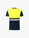 Santino Hannover T-shirt - Navy / Fluor Geel T-Shirt Santino