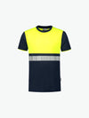 Santino Hannover T-shirt - Navy / Fluor Geel T-Shirt Santino 3XL