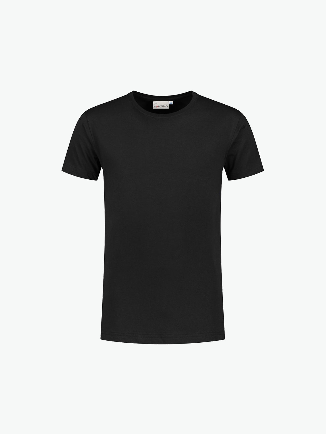 Santino Jace C-neck T-shirt - Zwart T-Shirt Santino XS