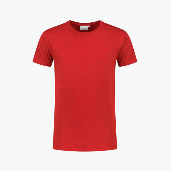 Santino Jace C-neck T-shirt - Rood T-Shirt Santino XS