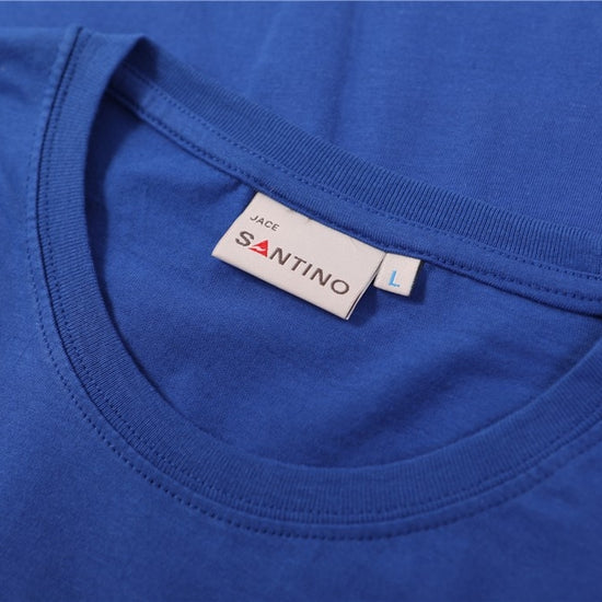 Santino Jace C-neck T-shirt - Zwart T-Shirt Santino