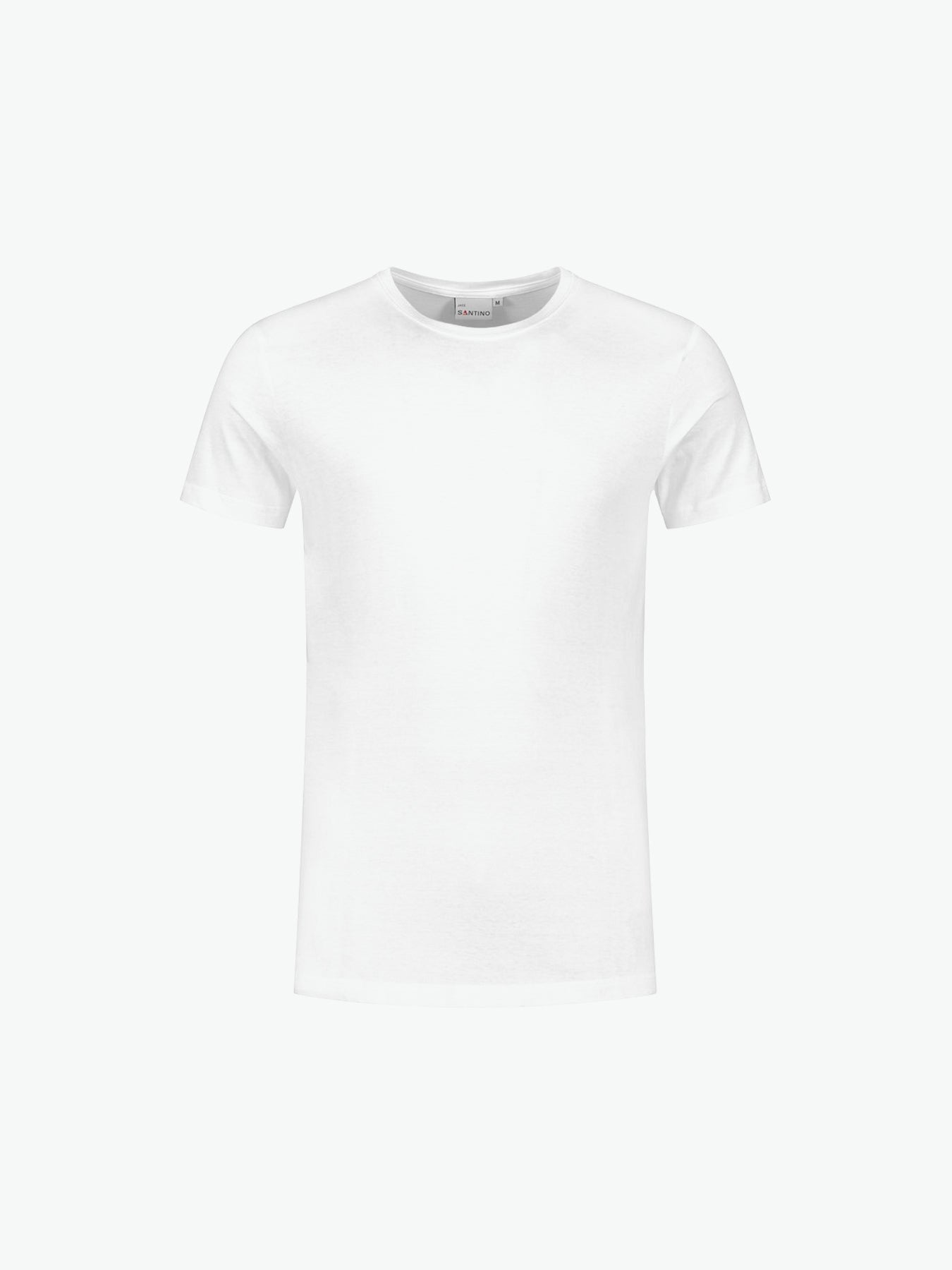 Santino Jace C-neck T-shirt - Wit T-Shirt Santino XS
