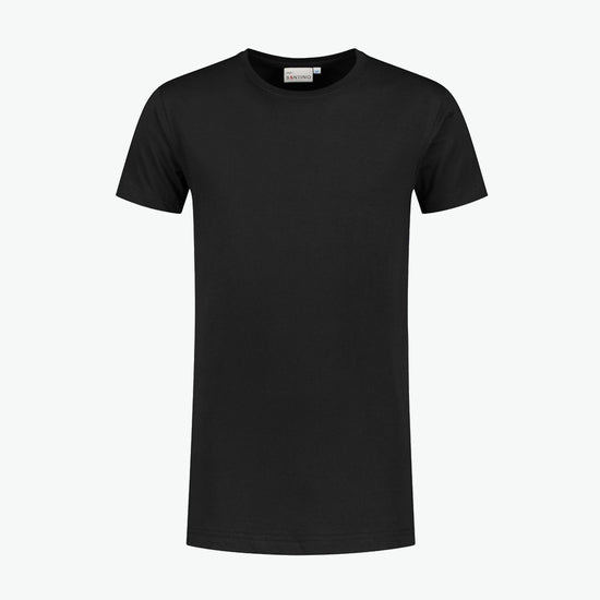Santino Jace+ C-neck T-shirt - Zwart T-Shirt Santino XS