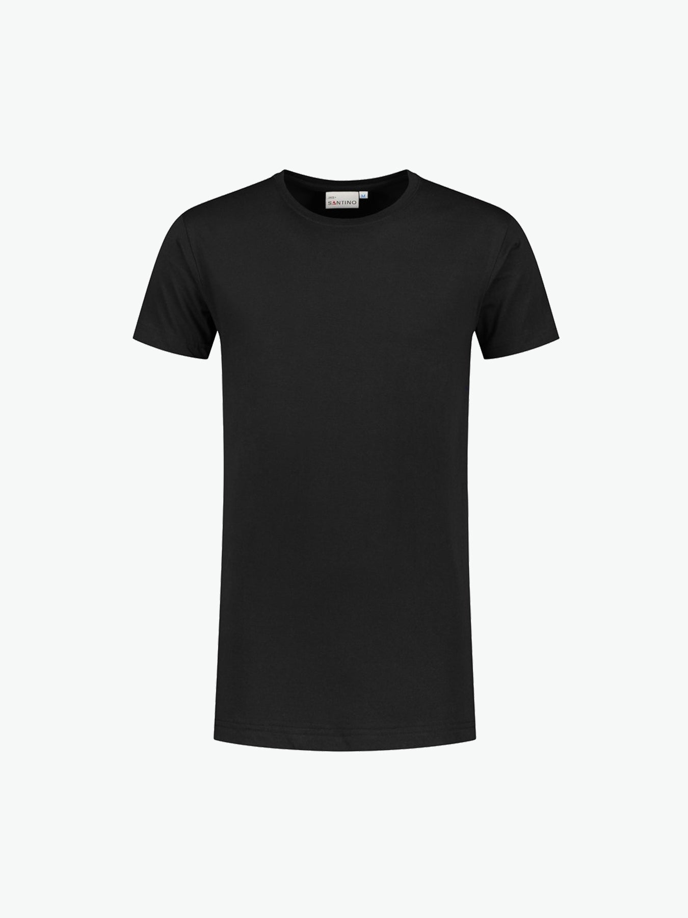 Santino Jace+ C-neck T-shirt - Zwart T-Shirt Santino XS