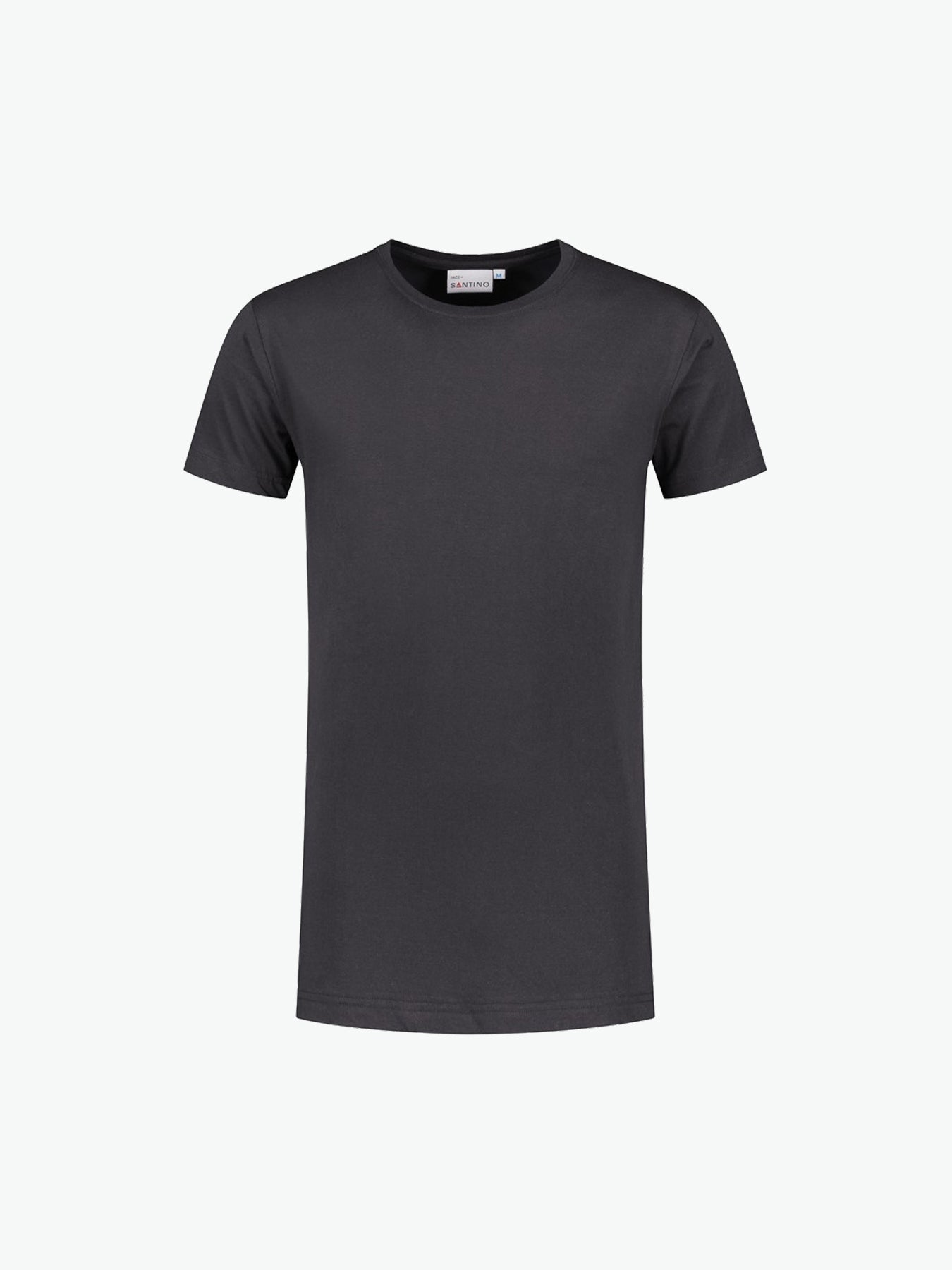Santino Jace+ C-neck T-shirt - Grijs T-Shirt Santino XS