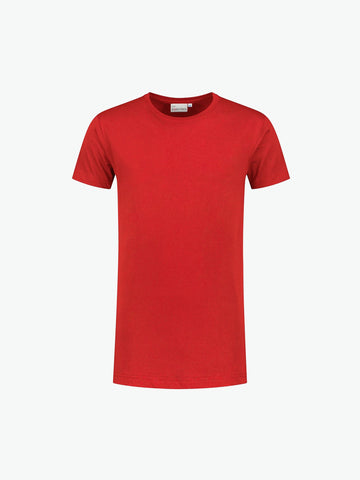 Santino Jace+ C-neck T-shirt - Rood T-Shirt Santino XS