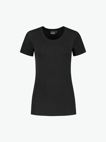 Santino Jaro Ladies T-shirt - Zwart T-Shirt Dames Santino XS