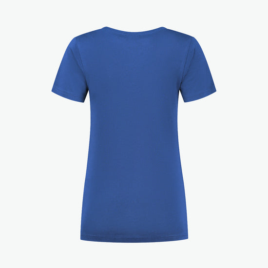 Santino Jaro Ladies T-shirt - Blauw T-Shirt Dames Santino
