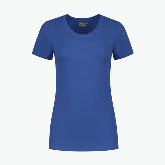 Santino Jaro Ladies T-shirt - Blauw T-Shirt Dames Santino L