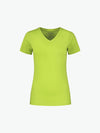 Santino Jazz Ladies V-neck T-shirt - Lime T-Shirt Dames Santino XS