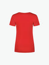 Santino Jazz Ladies V-neck T-shirt - Rood T-Shirt Dames Santino