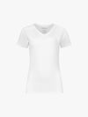 Santino Jazz Ladies V-neck T-shirt - Wit T-Shirt Dames Santino XS