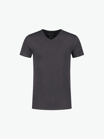 Santino Jazz V-neck T-shirt - Grijs T-Shirt Santino XS