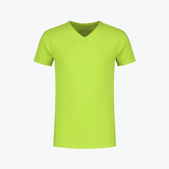 Santino Jazz V-neck T-shirt - Lime T-Shirt Santino XS