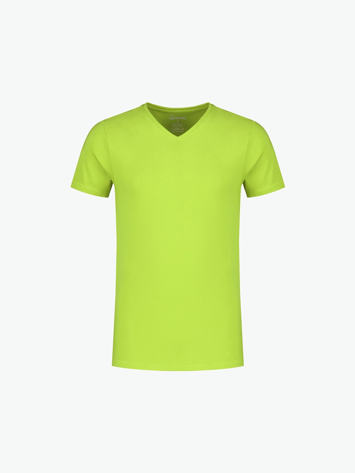 Santino Jazz V-neck T-shirt - Lime T-Shirt Santino XS