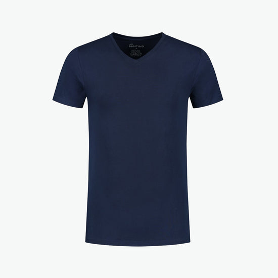 Santino Jazz V-neck T-shirt - Navy T-Shirt Santino XS