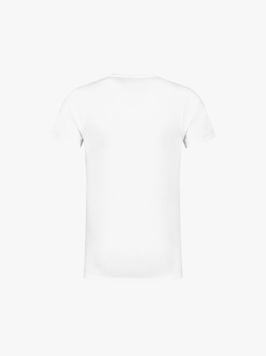 Santino Jazz V-neck T-shirt - Wit T-Shirt Santino