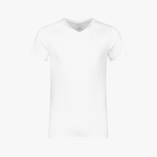 Santino Jazz V-neck T-shirt - Wit T-Shirt Santino XS