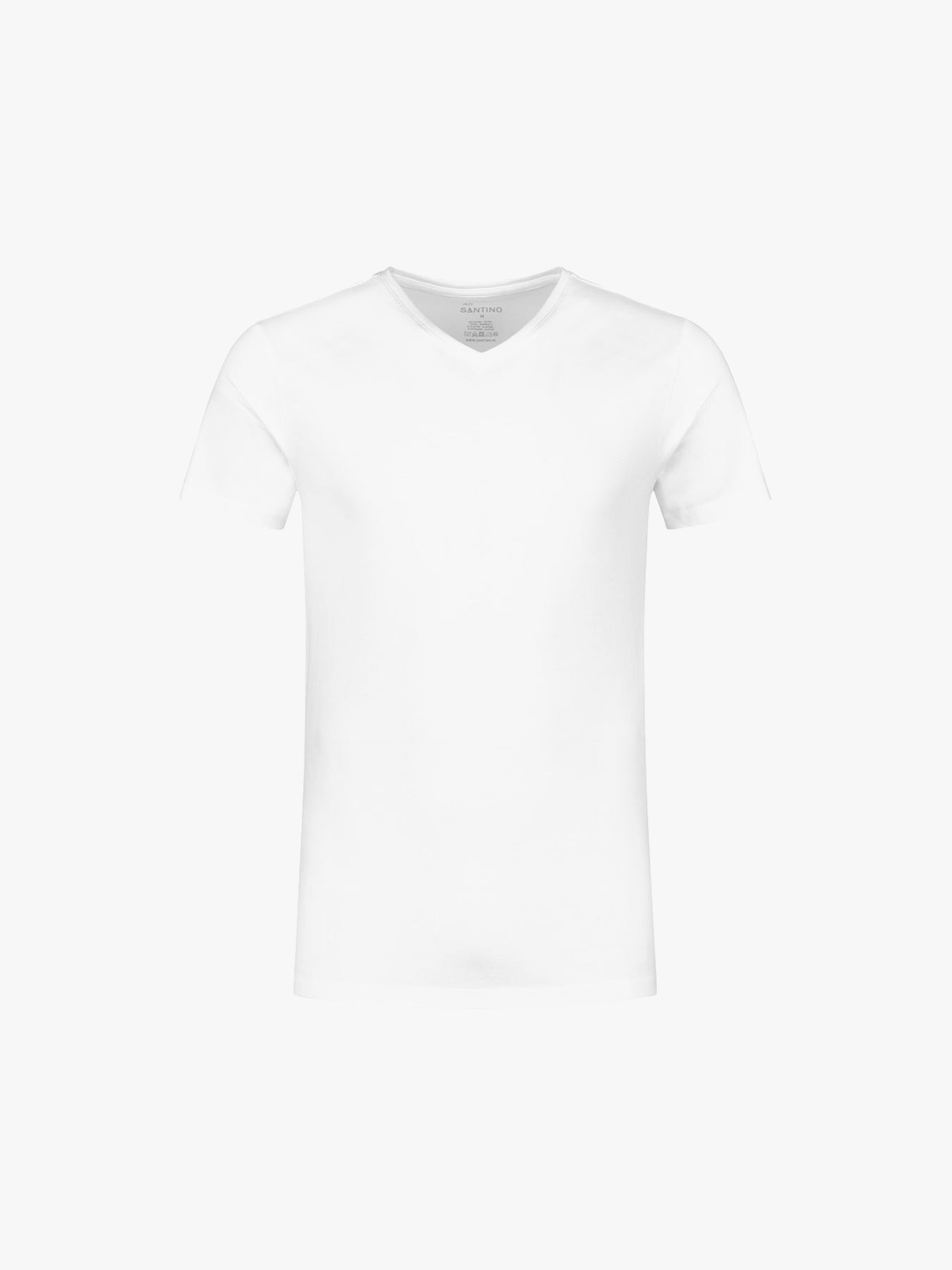 Santino Jazz V-neck T-shirt - Wit T-Shirt Santino XS