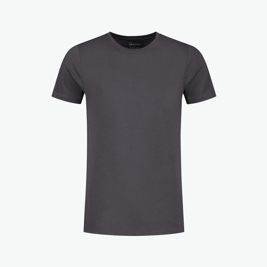 Santino Jive C-neck T-shirt - Grijs T-Shirt Santino XS