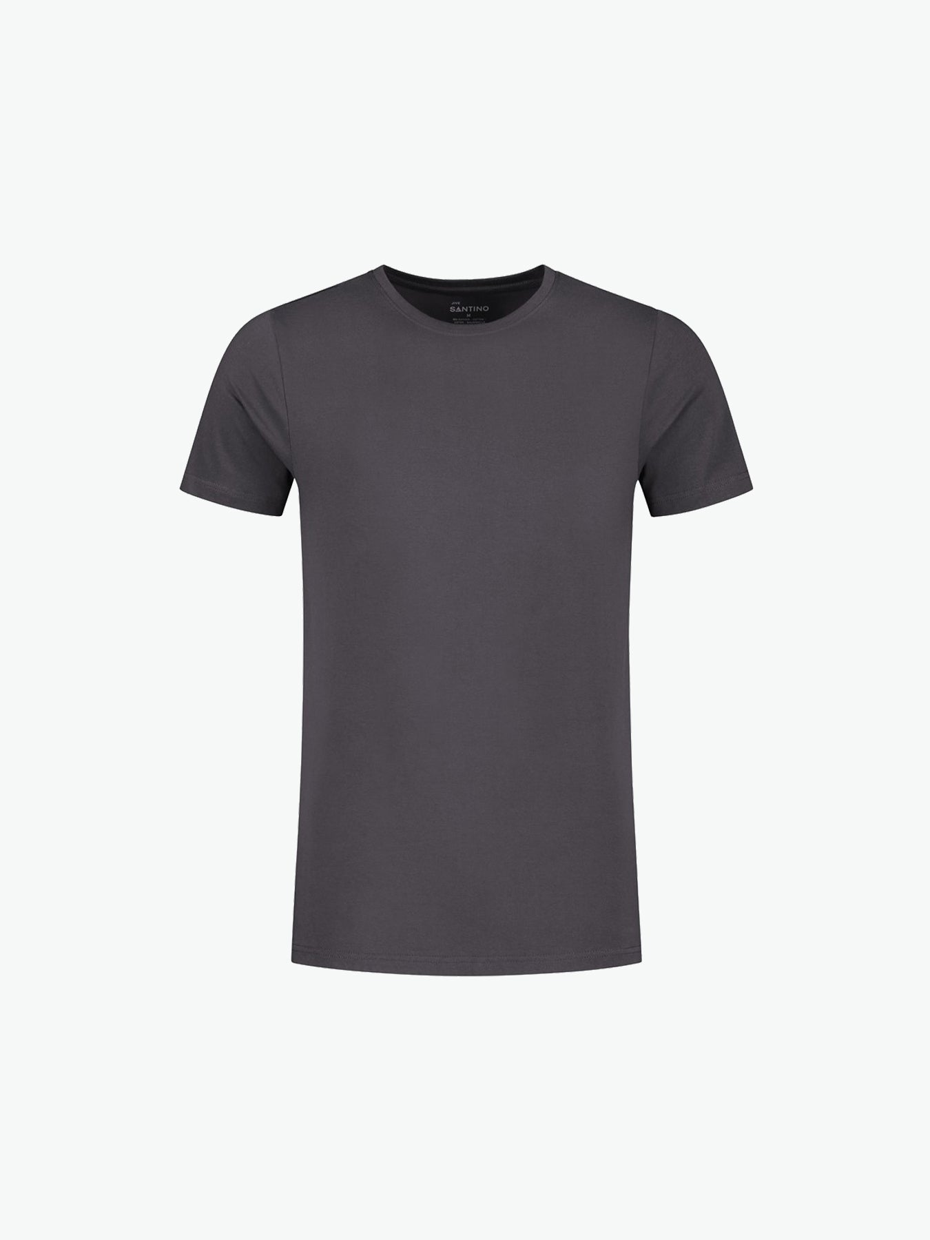 Santino Jive C-neck T-shirt - Grijs T-Shirt Santino XS