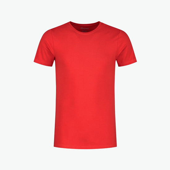 Santino Jive C-neck T-shirt - Rood T-Shirt Santino XS