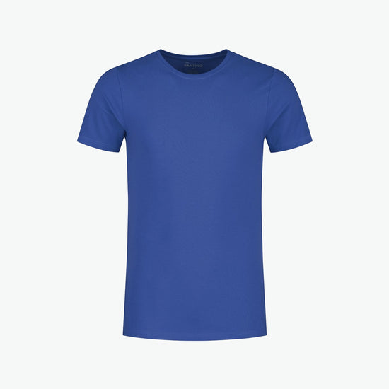 Santino Jive C-neck T-shirt - Blauw T-Shirt Santino XS