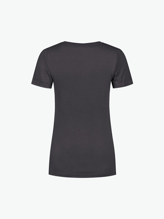 Santino Jive Ladies C-neck T-shirt - Grijs T-Shirt Dames Santino