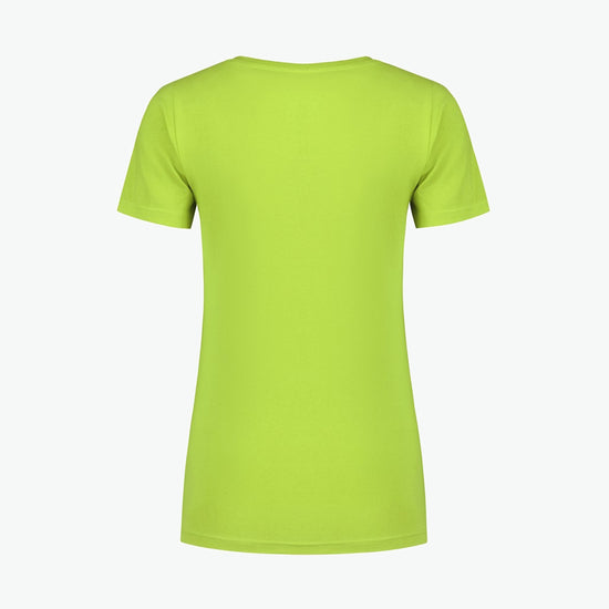 Santino Jive Ladies C-neck T-shirt - Lime T-Shirt Dames Santino