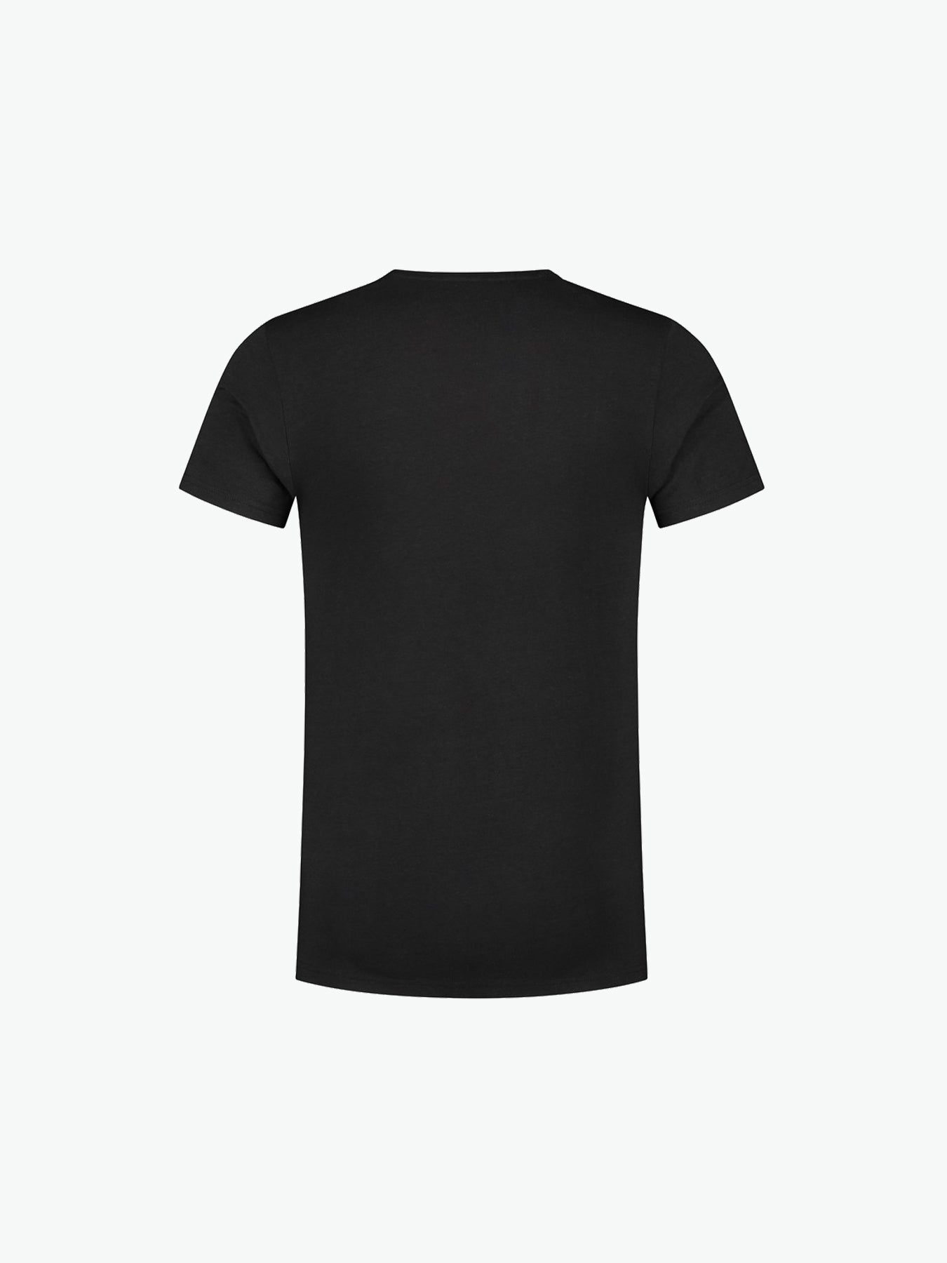 Santino Jonaz V-neck T-shirt - Zwart T-Shirt Santino
