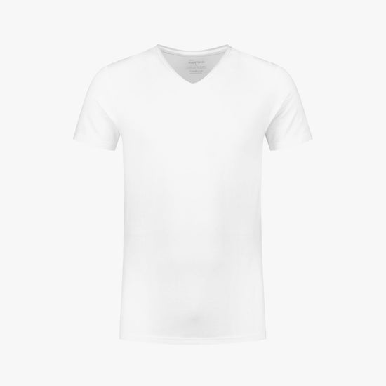 Santino Jonaz V-neck T-shirt - Wit T-Shirt Santino XS