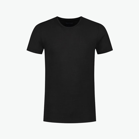 Santino Jordan C-neck T-shirt - Zwart T-Shirt Santino XS