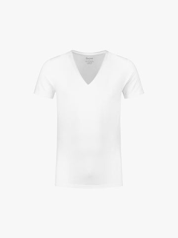 Santino Jort V-neck T-shirt - Wit T-Shirt Santino XS