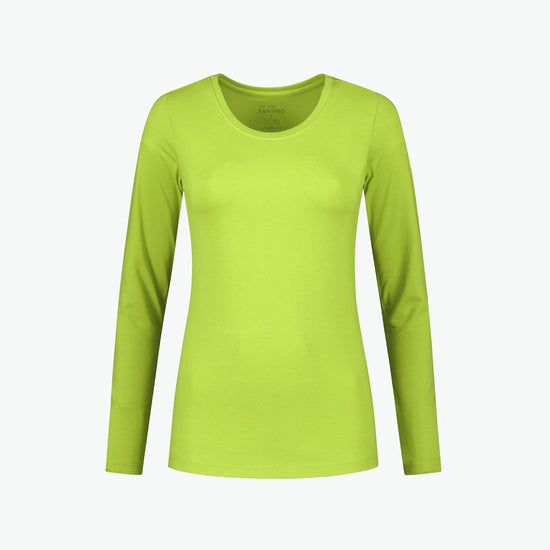Santino Juna Ladies T-shirt - Lime T-Shirt Dames Santino XS