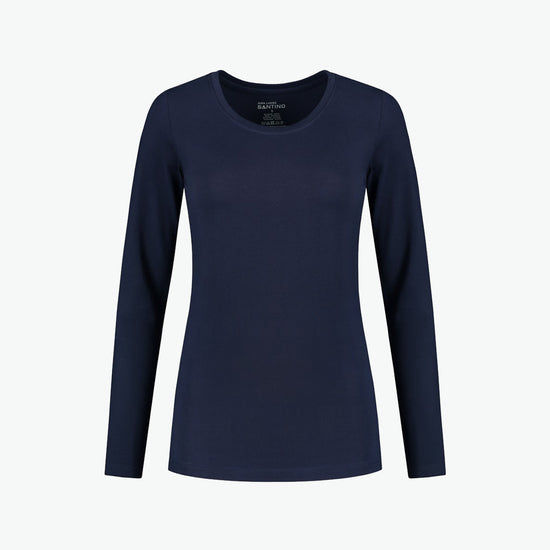 Santino Juna Ladies T-shirt - Navy T-Shirt Dames Santino XS