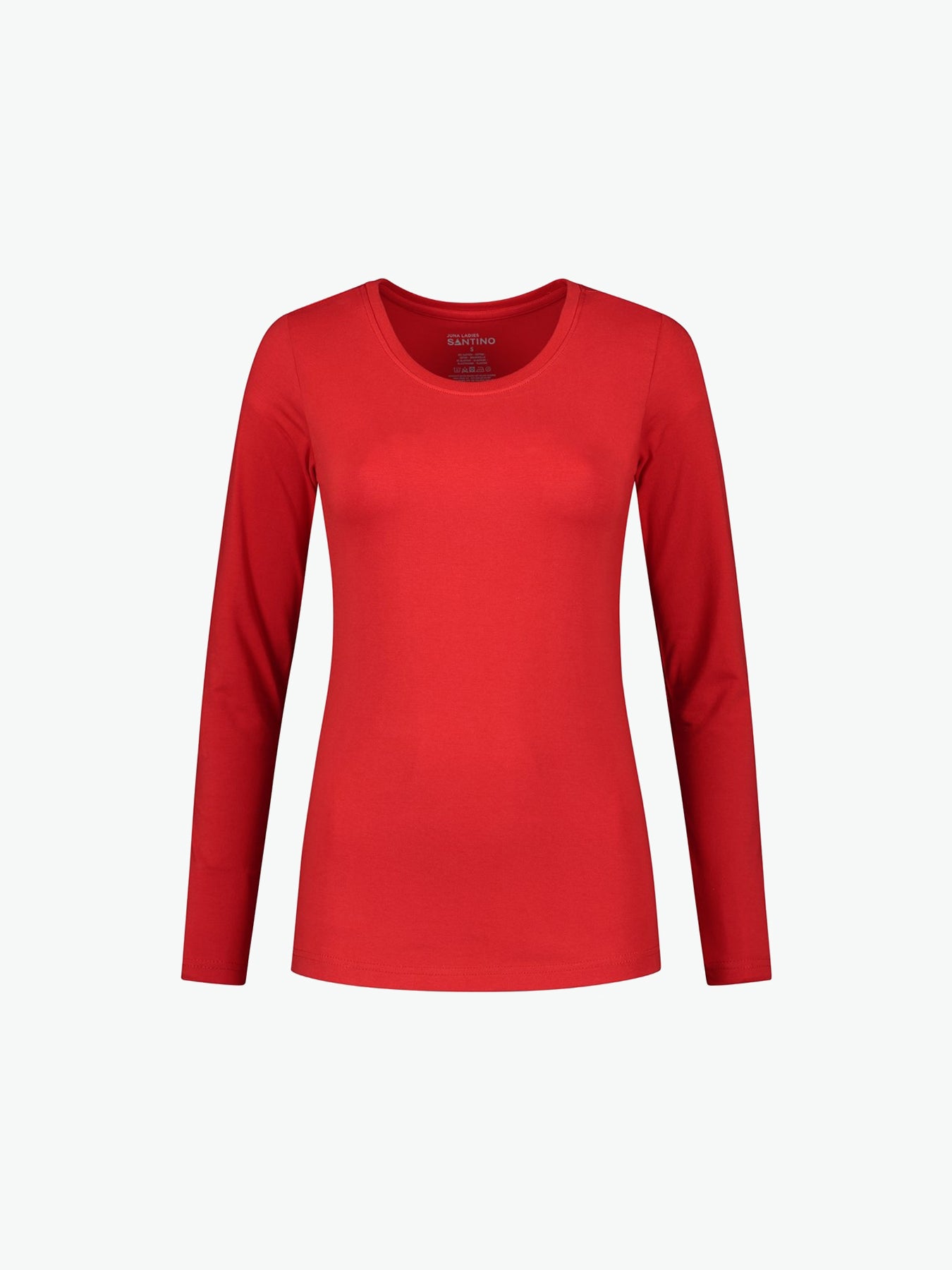 Santino Juna Ladies T-shirt - Rood T-Shirt Dames Santino XS