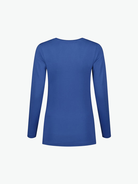 Santino Juna Ladies T-shirt - Blauw T-Shirt Dames Santino