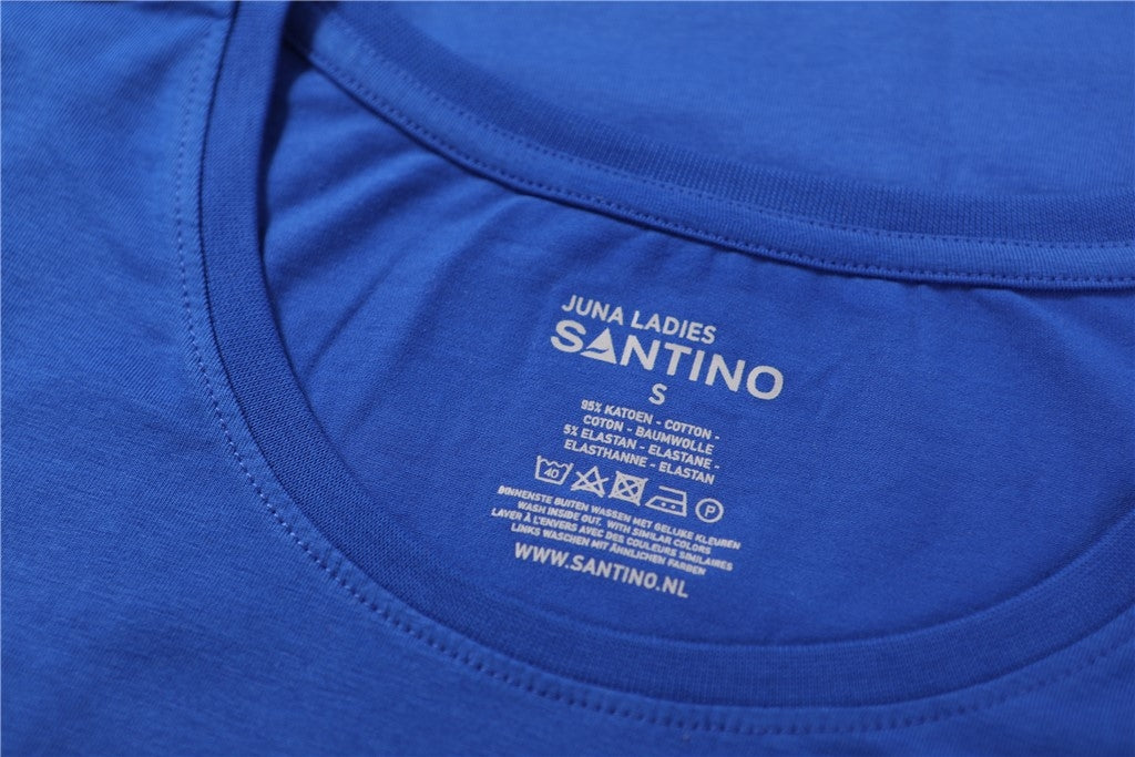 Santino Juna Ladies T-shirt - Grijs T-Shirt Dames Santino