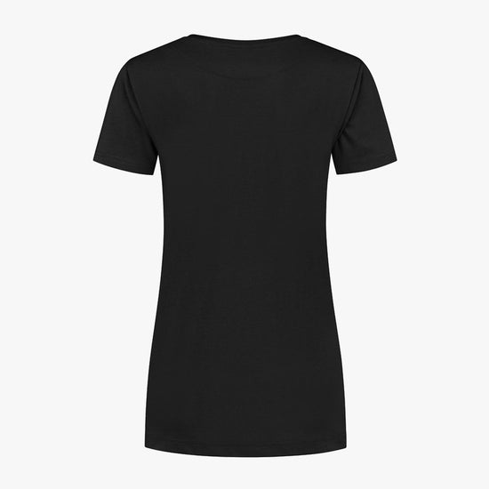 Santino Lebec Ladies T-shirt - Zwart T-Shirt Dames Santino