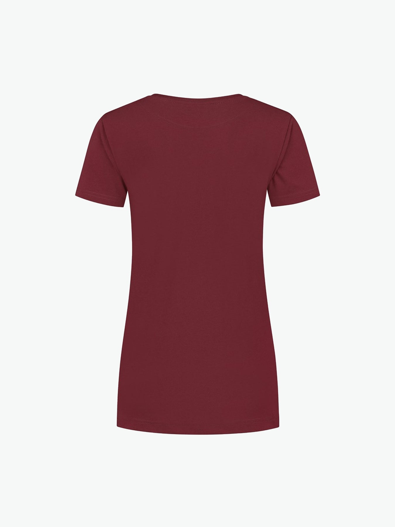 Santino Lebec Ladies T-shirt - Burgundy T-Shirt Dames Santino