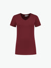 Santino Lebec Ladies T-shirt - Burgundy T-Shirt Dames Santino XS