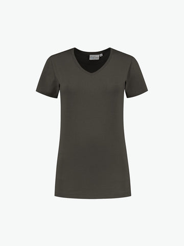 Santino Lebec Ladies T-shirt - Antraciet T-Shirt Dames Santino XS