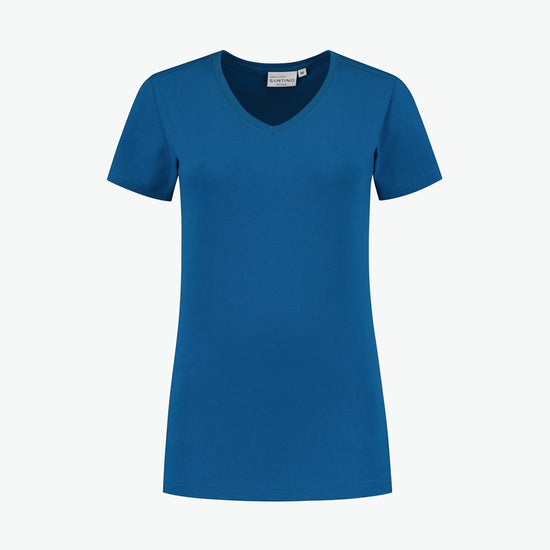 Santino Lebec Ladies T-shirt - Blauw T-Shirt Dames Santino XS
