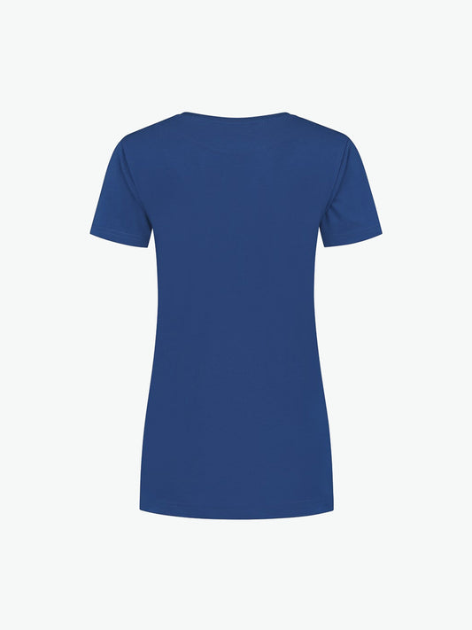 Santino Lebec Ladies T-shirt - Marine Blauw T-Shirt Dames Santino