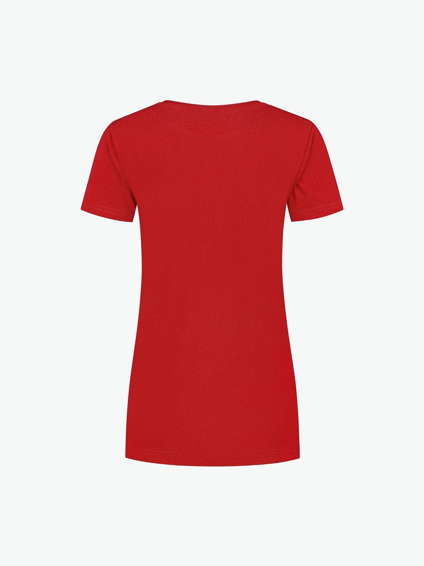 Santino Lebec Ladies T-shirt - Rood T-Shirt Dames Santino