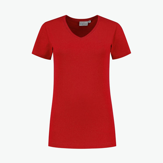 Santino Lebec Ladies T-shirt - Rood T-Shirt Dames Santino XS