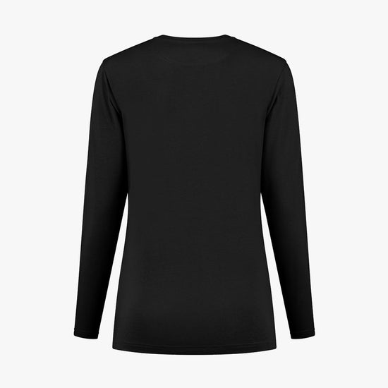 Santino Ledburg Ladies T-shirt - Zwart T-Shirt Dames Santino