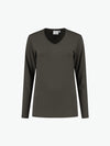 Santino Ledburg Ladies T-shirt - Antraciet T-Shirt Dames Santino XS