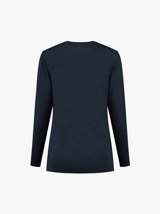 Santino Ledburg Ladies T-shirt - Dark Navy T-Shirt Dames Santino